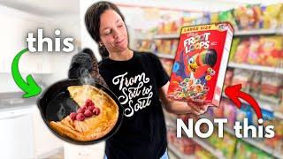 Simple Swaps to SPEND LESS at the Grocery Store (and AVOID harmful ingredients)