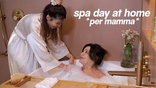 TRASFORMO CASA MIA IN UNA SPA RILASSANTE PER MIA MAMMA!🫧