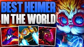 BEST HEIMERDINGER IN THE WORLD DOMINATING CHALLENGER! | CHALLENGER HEIMER TOP GAMEPLAY | 14.12