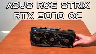 UNBOXING  ASUS ROG Strix RTX 3070 GAMING OC