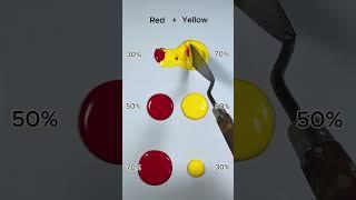 Mixing your favorite color #colormixing #satisfying #relaxing #asmr