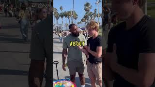 He makes $50,000/MONTH Selling drinks on Venice Beach#shorts