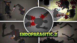 Endoparasitic 2 - One Armed Survival Horror Game Walkthrough (Floor 1-8)