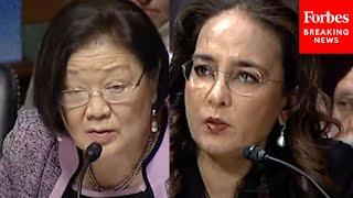 'I Have To Disagree With The Premise Of Your Question': Hirono, Harmeet Dhillon Have Tense Exchange