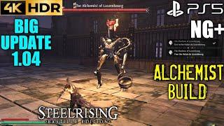 STEELRISING New Game+ The Alchemist of Luxembourg Boss Vs Alchemist Build PS5 Gameplay 4K 60FPS HDR