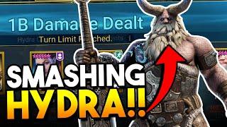 1 BILLION DAMAGE with TURVOLD!! (Hydra Brutal) | Raid: Shadow Legends