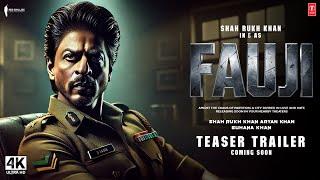 Fauji : Trailer(2024) | Shah Rukh Khan, Suhana Khan, Aryan Khan | Fauji Serial Shahrukh Khan |