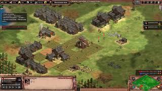 Быстрое развитие! Blazzer723 vs wolverine. Age of Empires II Definitive Edition