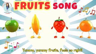 FRUITS NAME SONG for Toddlers |First Words for Babies |Learning Videos for Kids | English Vocabulary