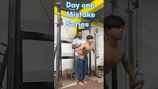 Day one of mistakes series #gym #youtubeshorts #shorts #chestexercises