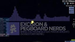 Finally passed - Osu! Excision & Pegboard Nerds - Bring The Madness