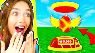 КУПИЛА САМОЕ ДОРОГОЕ ЯЙЦО в CLICKER SIMULATOR Roblox ! 