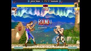 Ultrasean (USA) vs Tessio99 (USA) FT5 Super Street Fighter 2X. Grand Master Challenge (Online Set)