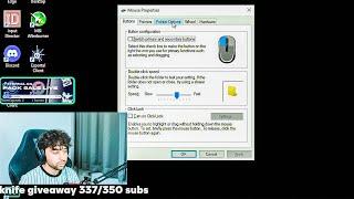 D0cC shows his Windows mouse settings