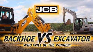 Backhoe vs Excavator