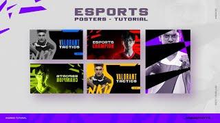 Create proffesional Esports announcement posters on android  |  Animsports #2 | PSCC