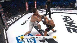 FAME MMA 20: NATAN MARCOŃ VS SZELI SKRÓT WALKI (Z KOMENTARZEM)