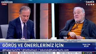 Tarihçi - Yazar Prof. Dr. İlber Ortaylı Teke Tek Bilim'de soruları yanıtlıyor...