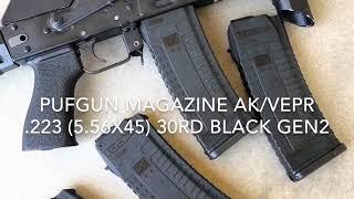 PUFGUN AK Magazines 5.56 : Test Fire