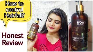 Wow hair loss control shampoo | HONEST REVIEW | wow products | Ria Das