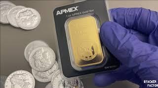 CHEAP Gold and Silver from Walmart?!!? APMEX! WHOA! Bar & Morgan Rounds!