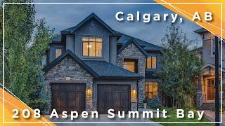 Calgary Real Estate Property Video Tour Production - 208 Aspen Summit Bay