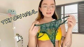 [4K] See-through lingerie try-on haul with Emilia #transparenthaul #tryonhaul2023 #lingerie PWS089