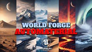 World Forge for Unreal Engine: The Auto Material Revolution for Landscapes