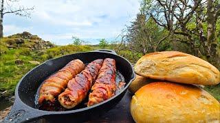 Hot Dogs Made from SCRATCH | Grilled and Smoked to Perfection Outdoors