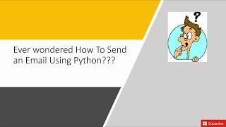 How to send Email with Attachment using Python