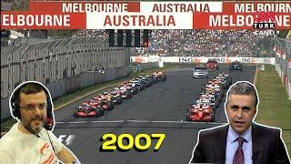 F1 2007 Avustralya Gp Start'ı, (Serhan Acar ve Cem Yılmaz) Anlatımıyla [720p]  #australiangp