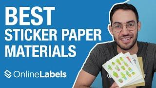 The Best Sticker Paper Materials from OnlineLabels