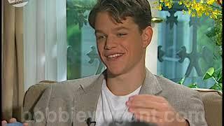 Matt Damon "School Ties" 1992 - Bobbie Wygant Archive