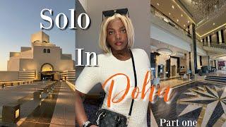 Doha, Qatar Travel vlog: Part one | solo traveller