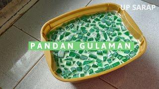 How to make Simple Pandan Gulaman for Dessert | UP SARAP