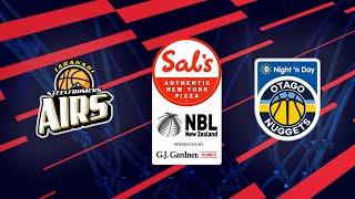 Taranaki Airs v Otago Nuggets | Full Basketball Game | @SalsNBL  2023