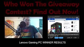 Who Won The Lenovo Legion Gaming PC GIVEAWAY FREE CONTEST? Find Out NOW! OMG OMG!