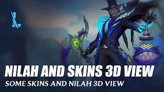 Patch 4.3 Nilah and Skins 3D VIEW - Wild Rift