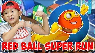 Red Ball Super Run! Fun Games for Kids with Kaven!