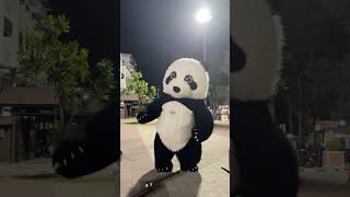 Cute panda dancing️ #panda #love #funny #shortviral #youtubeshorts