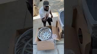 Unboxing my  26x16 @KG1 FORGED WHEELS FOR MY 2021 Ford F-250 Platinum