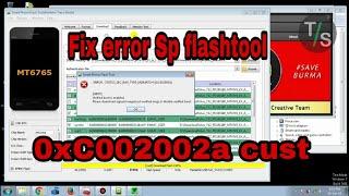 Fix sp flashtool error status sec img type mismatch 0xC002002a cust