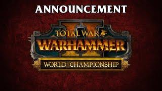 Warhammer World Championship - Announcement