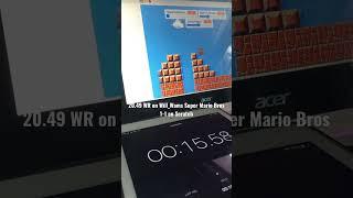 20.49 WR for Scratch Mario Bros 1-1 default settings by Will_Wam