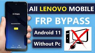 Android 11 Frp Bypass All Lenovo Model Phones (Without Pc) Lenovo Google Account Lock Android 11