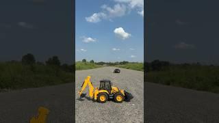 Traxxas Ford F-150 VS Excavator JCB 4CX #automobile #jcbvideo #jcb #excavator #traxxas #shortvideo