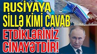 Rusiyaya SƏRT cavab-Bu etdikləriniz CİNAYƏTDİR! - Media Turk TV