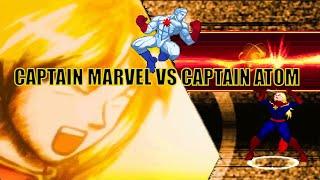 CAPTAIN MARVEL VS CAPTAIN ATOM (DC) | INSANELY EPIC M.U.G.E.N BATTLE