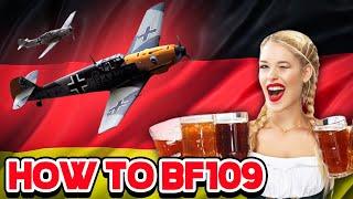 How to bf109 in war thunder (from 1.3- 5.7) The plane that needs a pilot