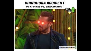 BB Ki Vines - Dhindhora Accident Scene Feat. Salman Khan #shorts